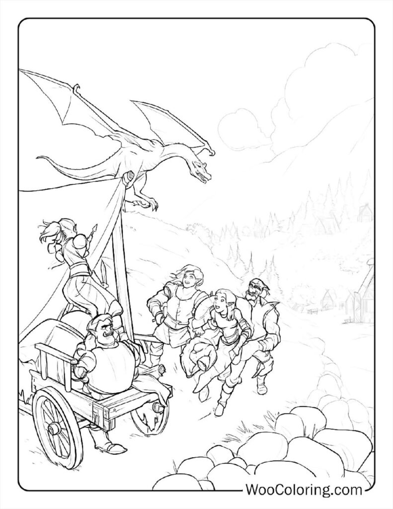 100 Dungeons Dragons coloring pages Free PDF To Print - 52