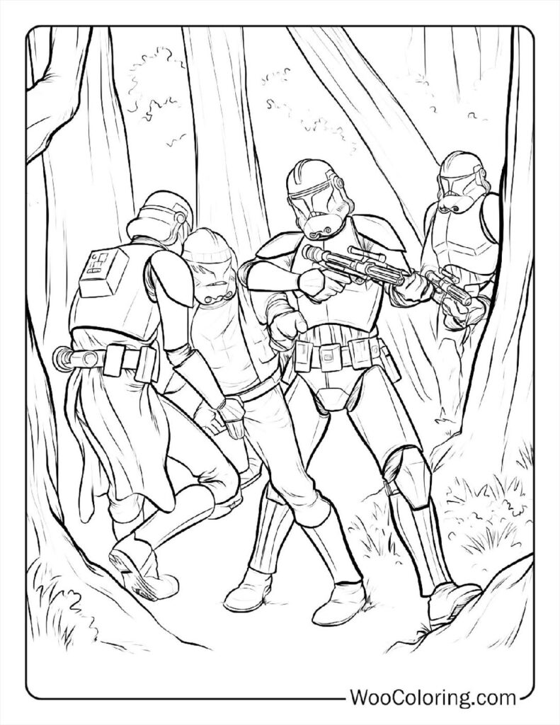 100  Star Wars coloring pages  Free PDF To Print  - 95
