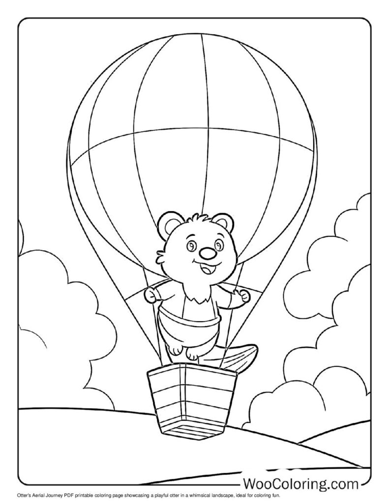 100  Otter coloring pages  Free PDF To Print  - 66