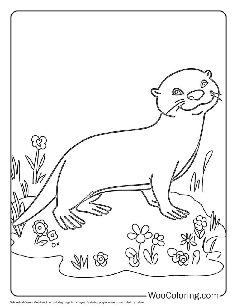 100  Otter coloring pages  Free PDF To Print  - 79
