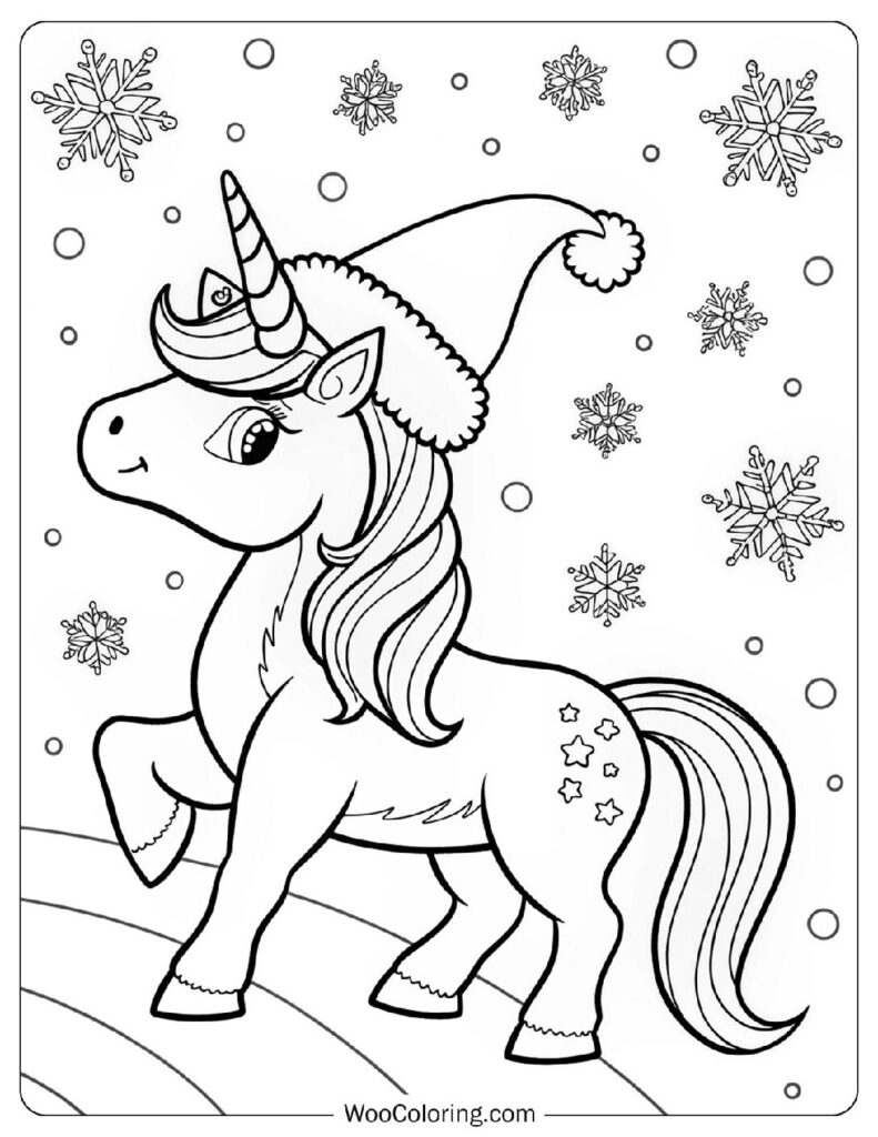 1 500 Christmas Coloring Pages  Free PDF To Print  - 16