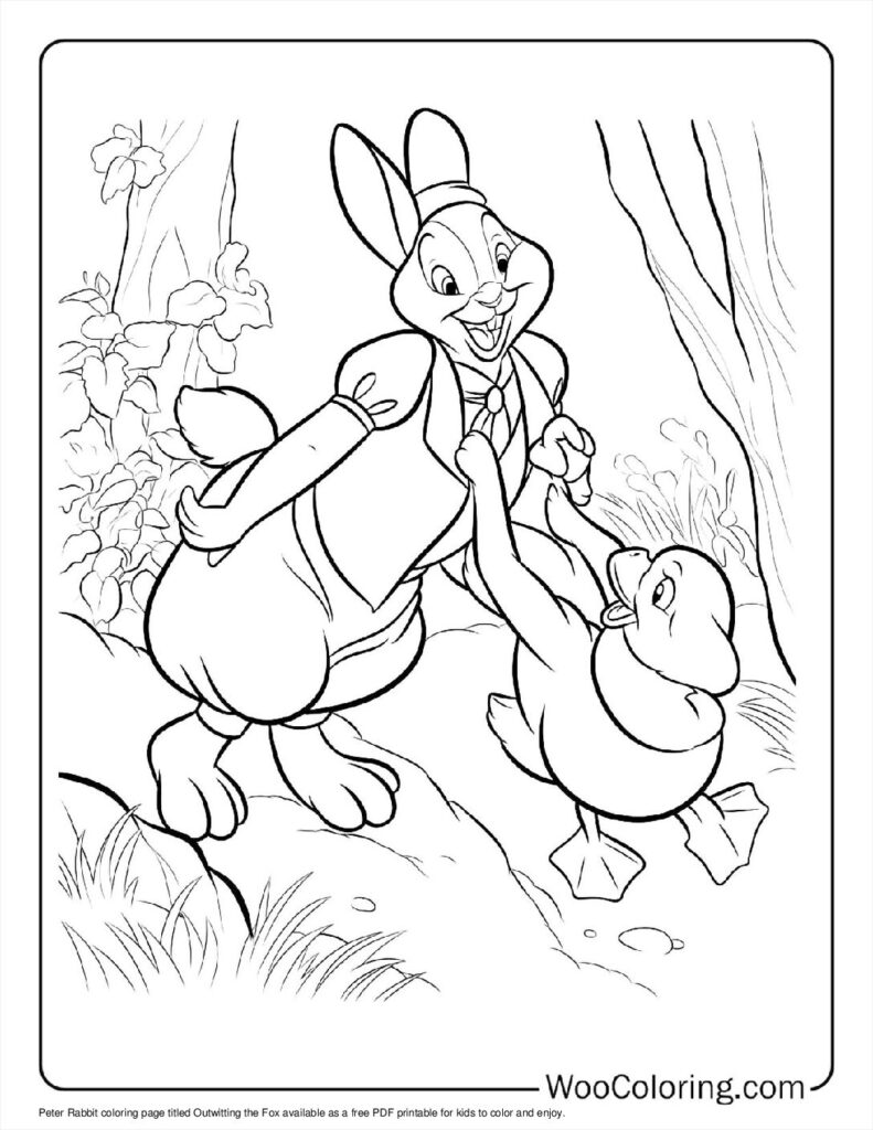 100  Peter Rabbit coloring pages  Free PDF To Print  - 14