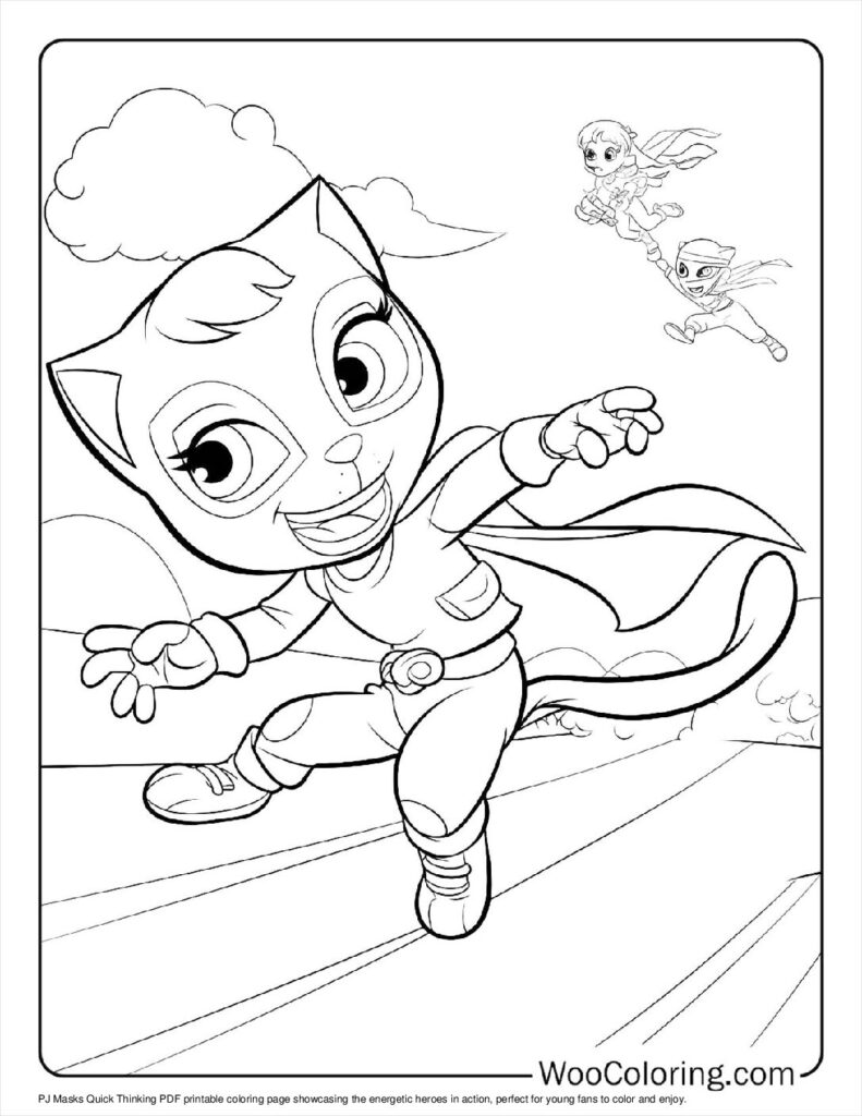 100  PJ Masks coloring pages  Free PDF To Print  - 96