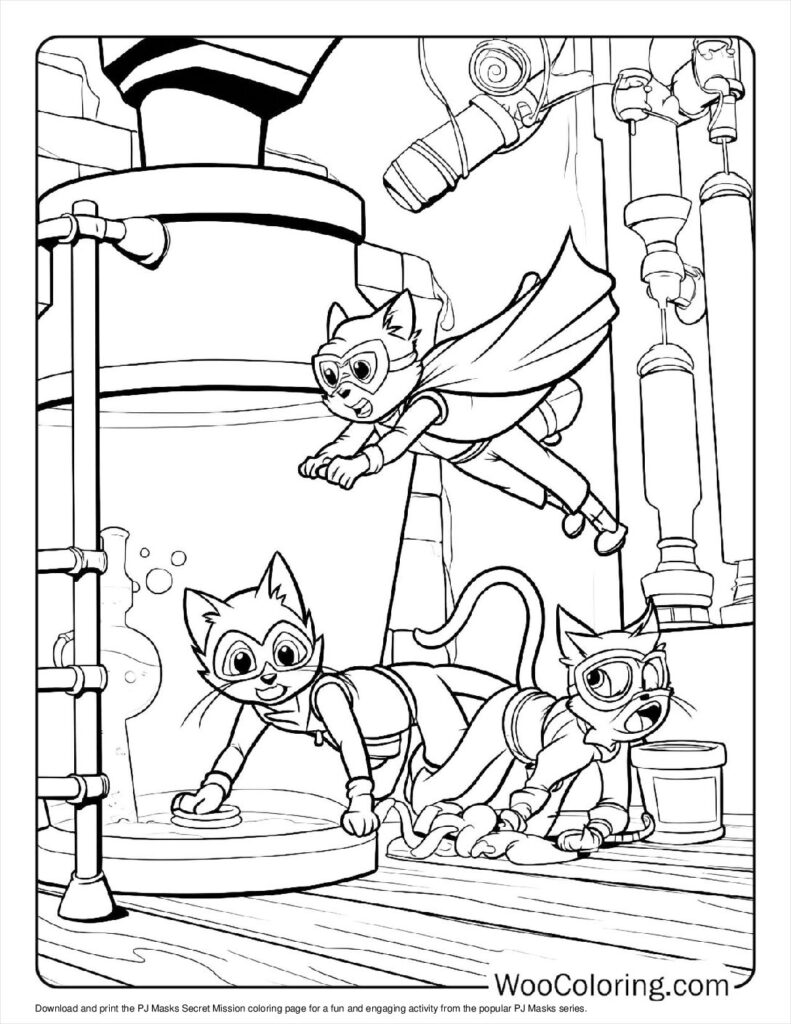 100  PJ Masks coloring pages  Free PDF To Print  - 55