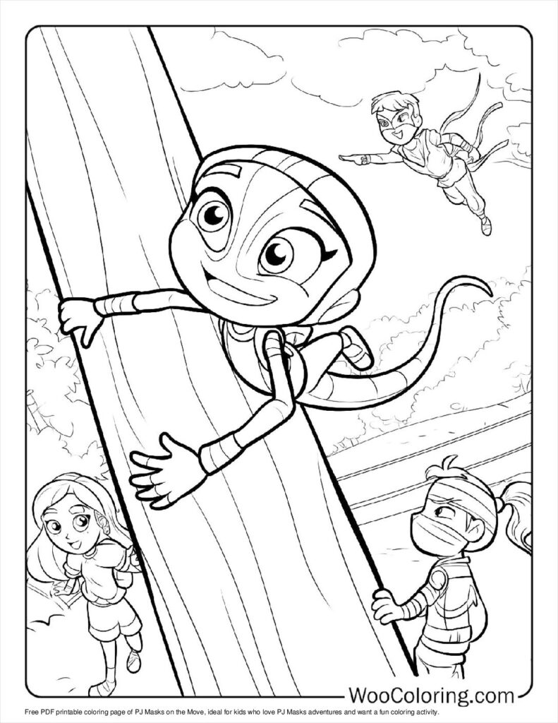 100  PJ Masks coloring pages  Free PDF To Print  - 49