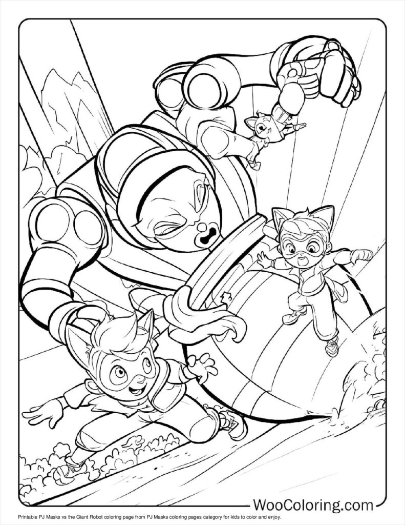100  PJ Masks coloring pages  Free PDF To Print  - 97