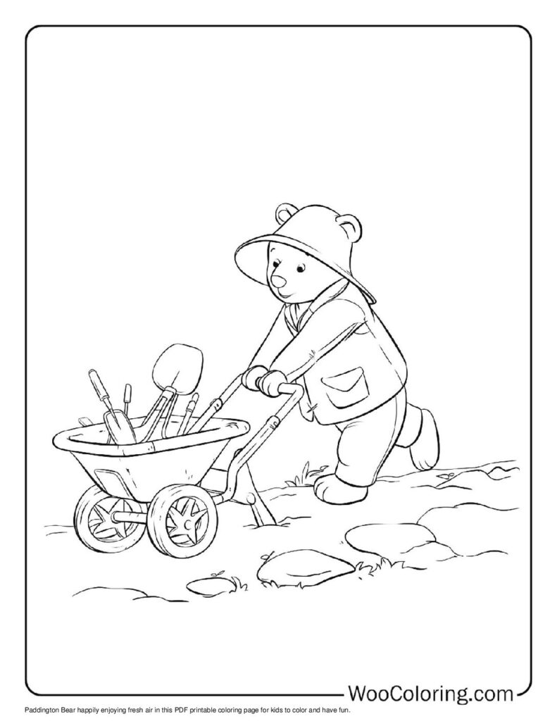 100  Paddington coloring pages  Free PDF To Print  - 42