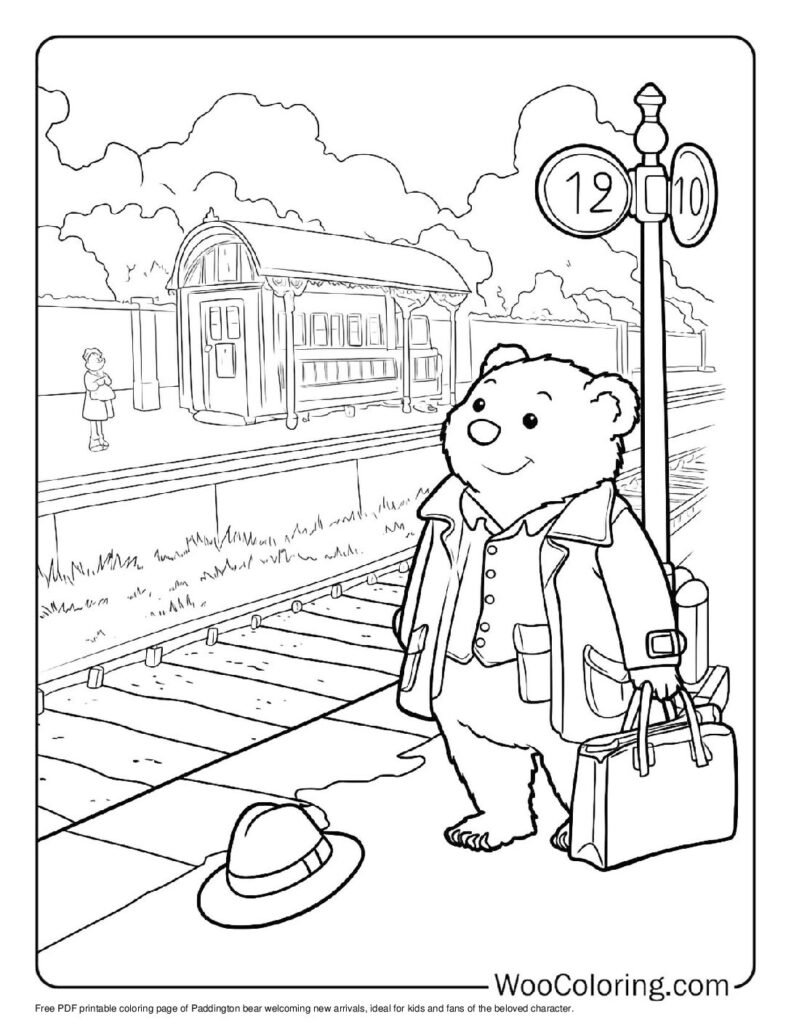 100  Paddington coloring pages  Free PDF To Print  - 50