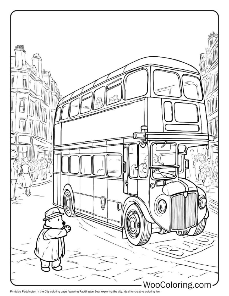 100  Paddington coloring pages  Free PDF To Print  - 18
