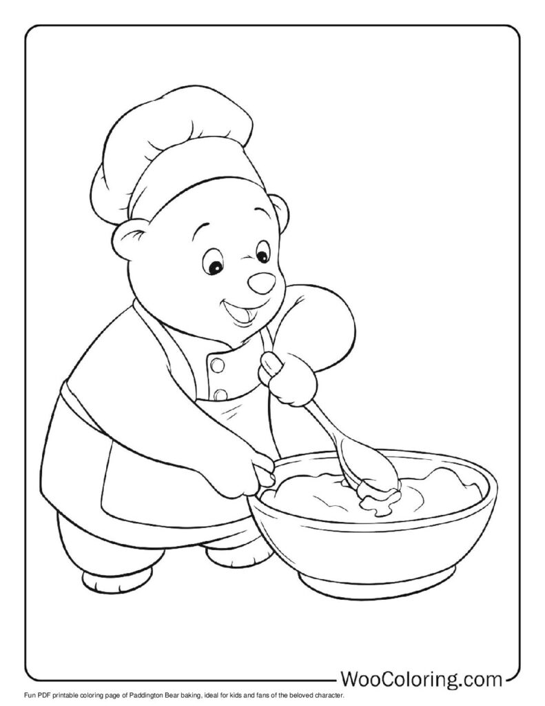 100  Paddington coloring pages  Free PDF To Print  - 44