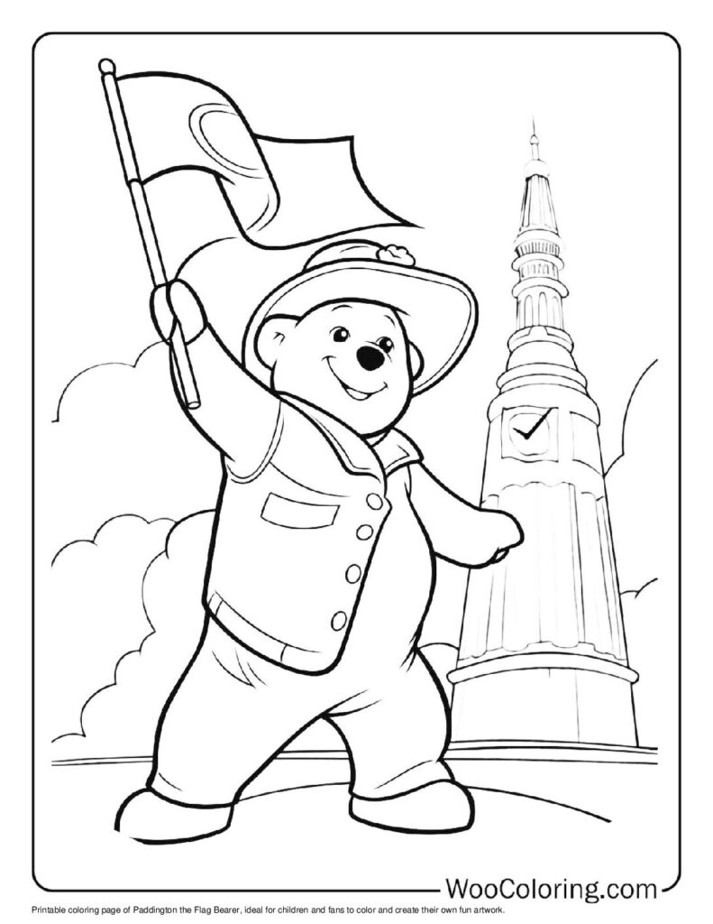100  Paddington coloring pages  Free PDF To Print  - 70
