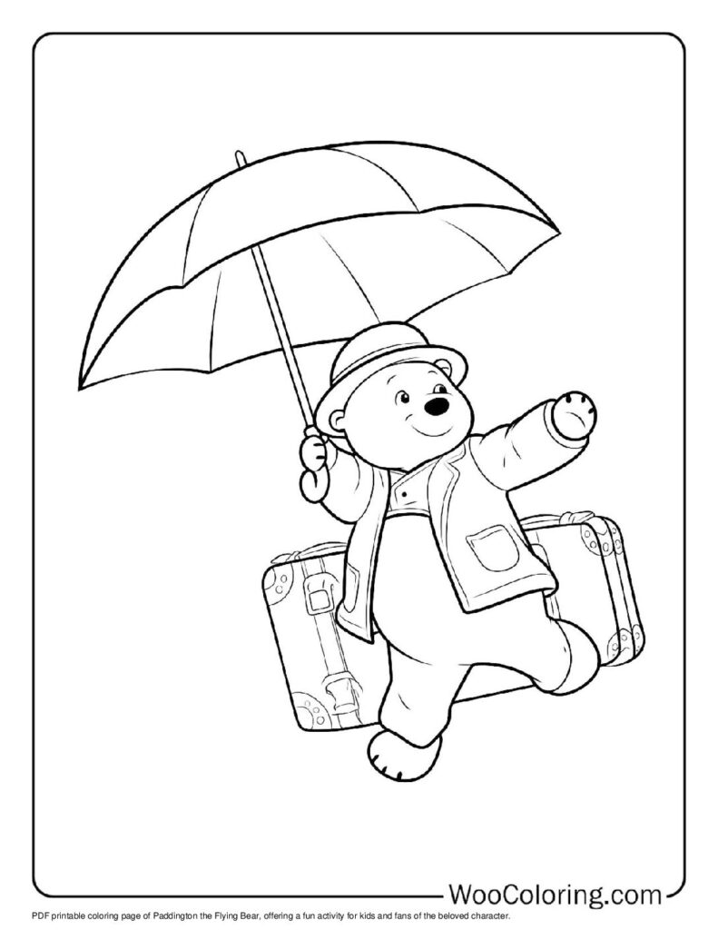 100  Paddington coloring pages  Free PDF To Print  - 2