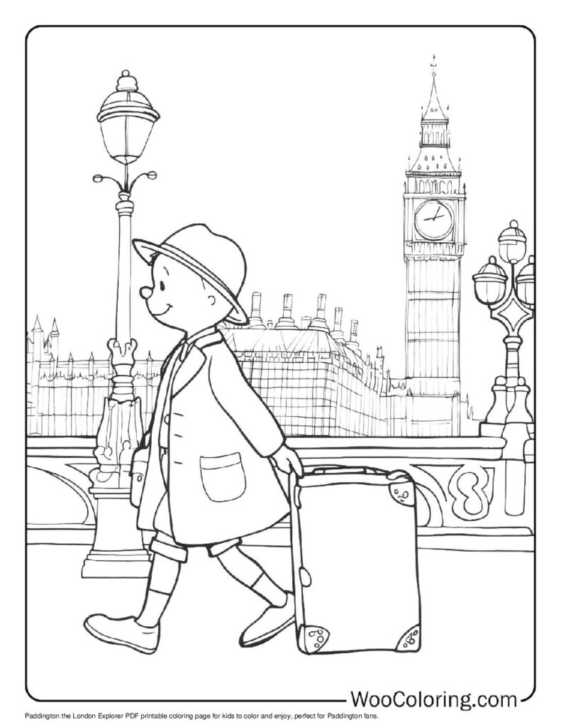 100  Paddington coloring pages  Free PDF To Print  - 42