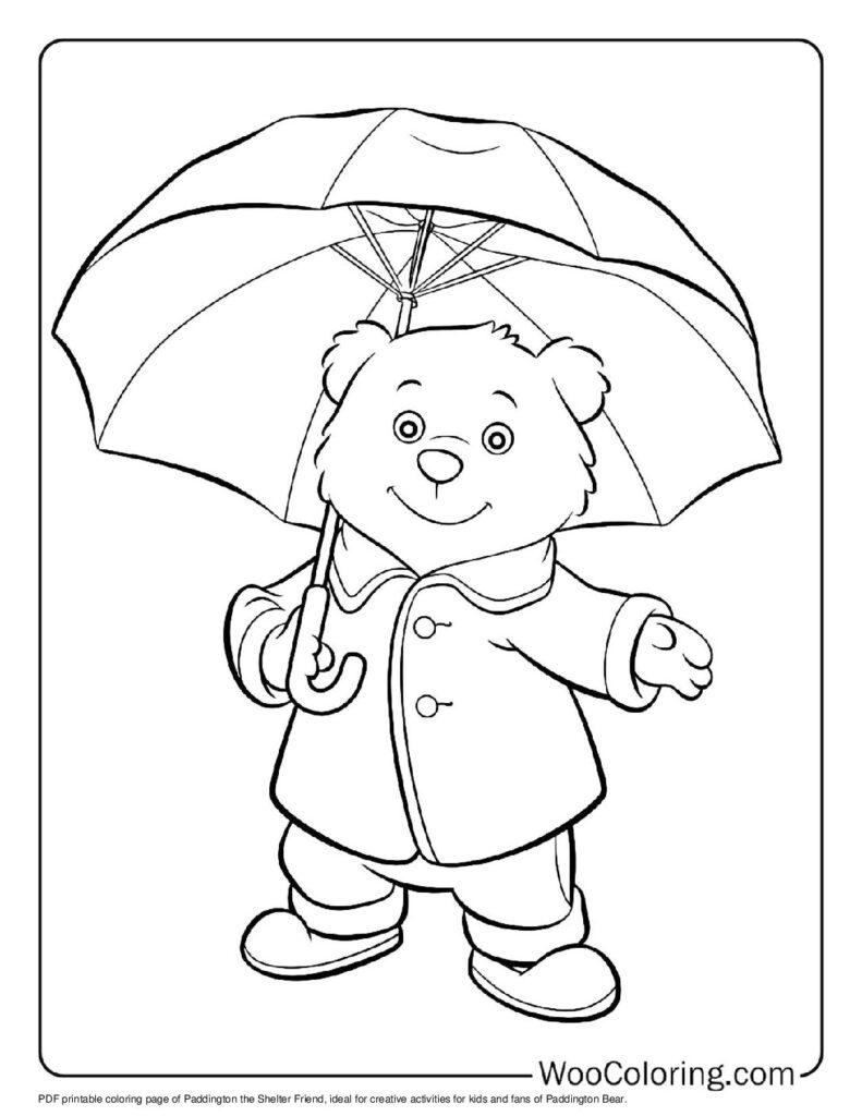 100  Paddington coloring pages  Free PDF To Print  - 63