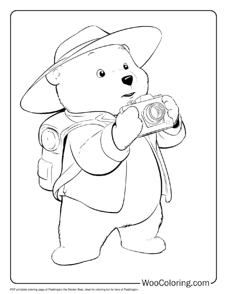 100  Paddington coloring pages  Free PDF To Print  - 22