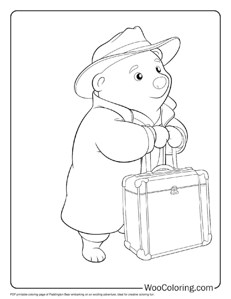 100  Paddington coloring pages  Free PDF To Print  - 31