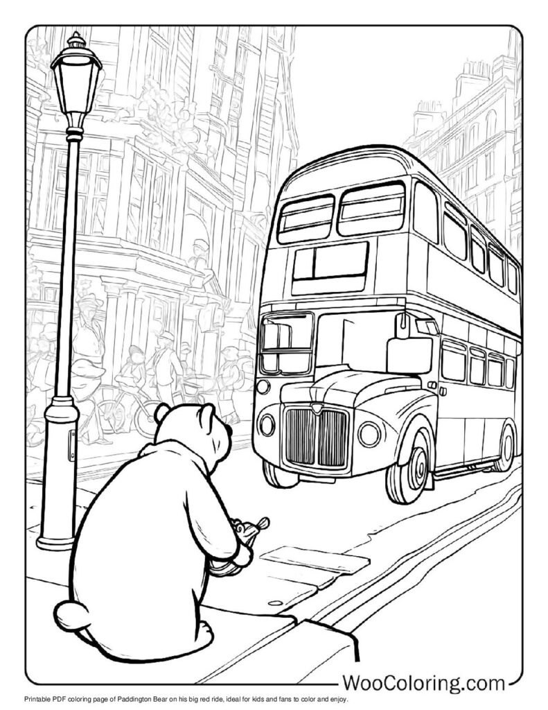 100  Paddington coloring pages  Free PDF To Print  - 65