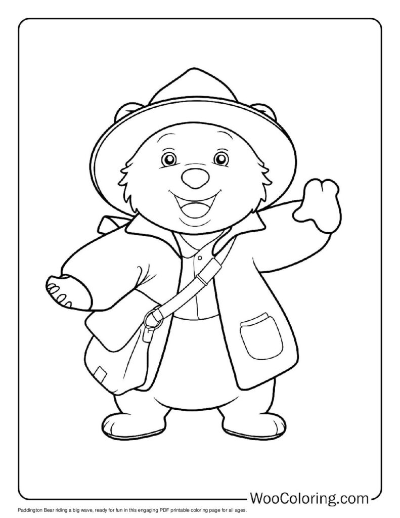 100  Paddington coloring pages  Free PDF To Print  - 90