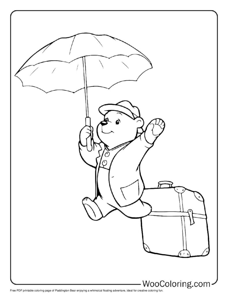 100  Paddington coloring pages  Free PDF To Print  - 5