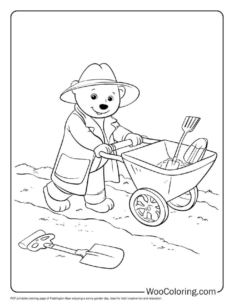 100  Paddington coloring pages  Free PDF To Print  - 78