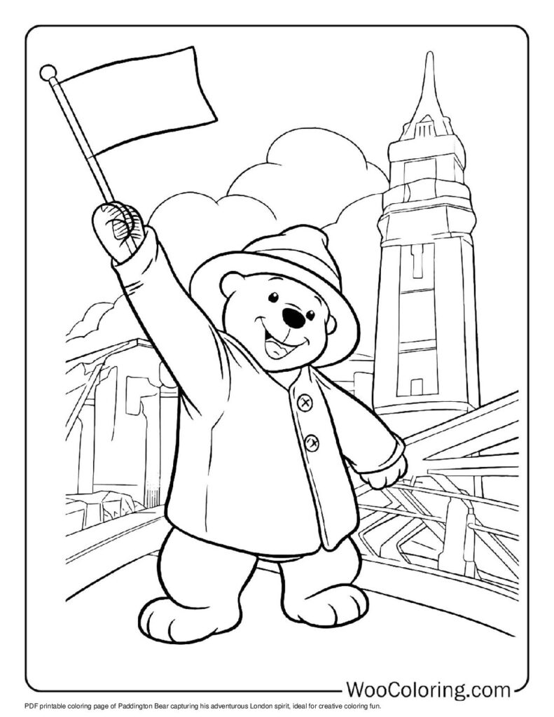 100  Paddington coloring pages  Free PDF To Print  - 82