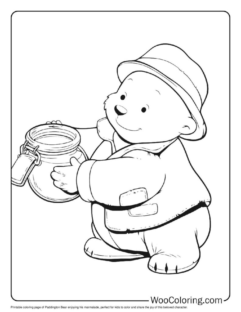 100  Paddington coloring pages  Free PDF To Print  - 69