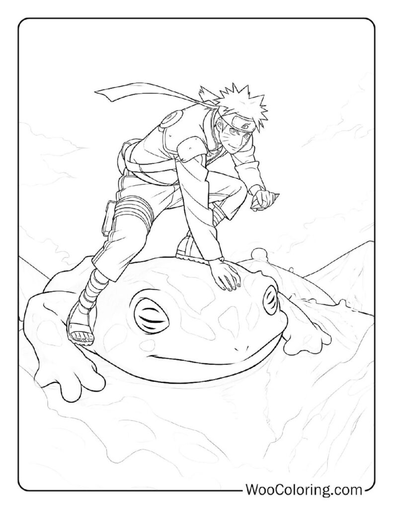 100  Naruto coloring pages  Free PDF To Print  - 52