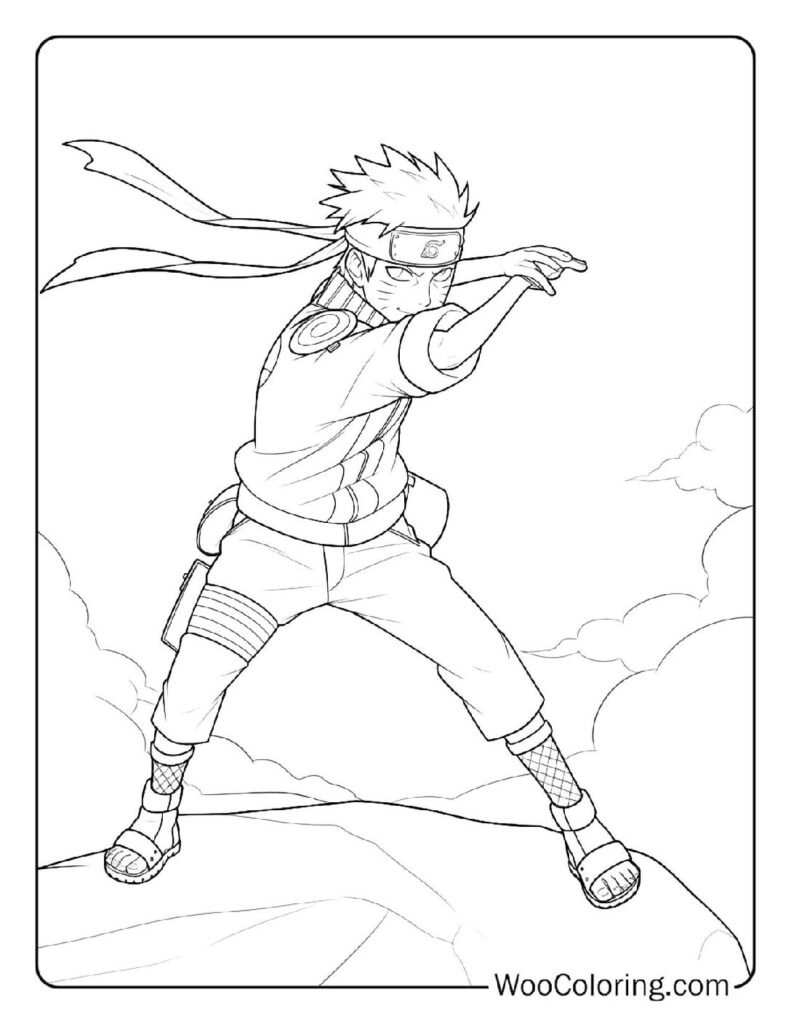 100  Naruto coloring pages  Free PDF To Print  - 15