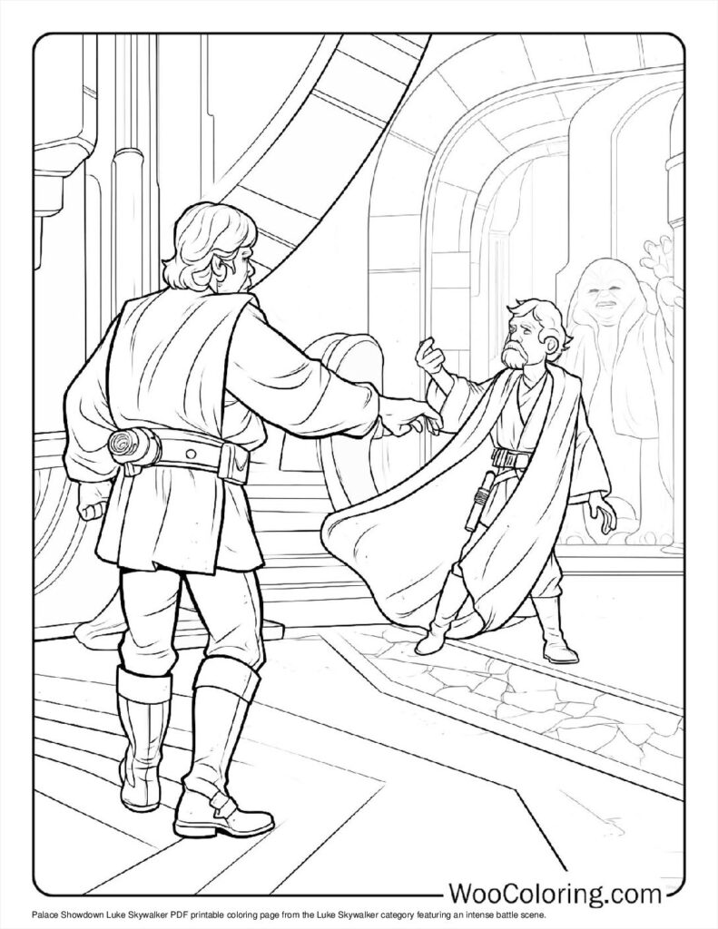 100  Luke Skywalker coloring pages  Free PDF To Print  - 30