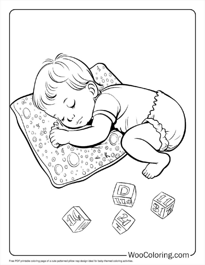 100  Baby coloring pages  Free PDF To Print  - 57