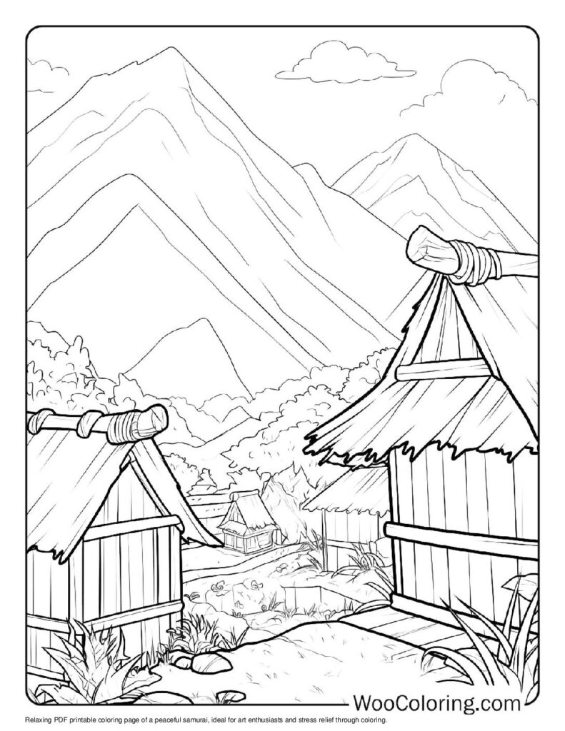100  Samurai coloring pages  Free PDF To Print  - 60