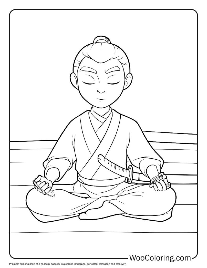 100  Samurai coloring pages  Free PDF To Print  - 59