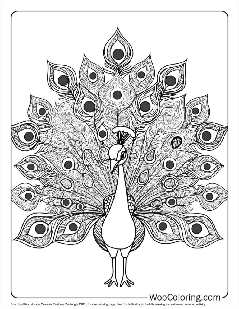 100  Zentangle coloring pages  Free PDF To Print  - 98