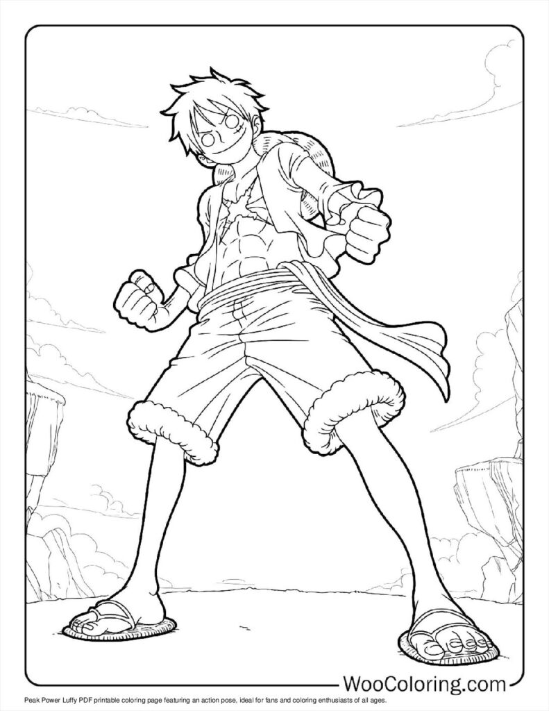 100  Luffy coloring pages  Free PDF To Print  - 48