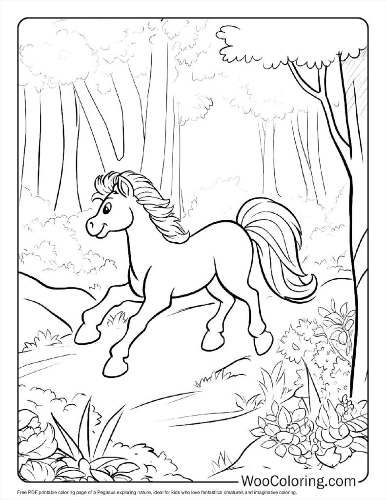 100  Pegasus coloring pages  Free PDF To Print  - 56