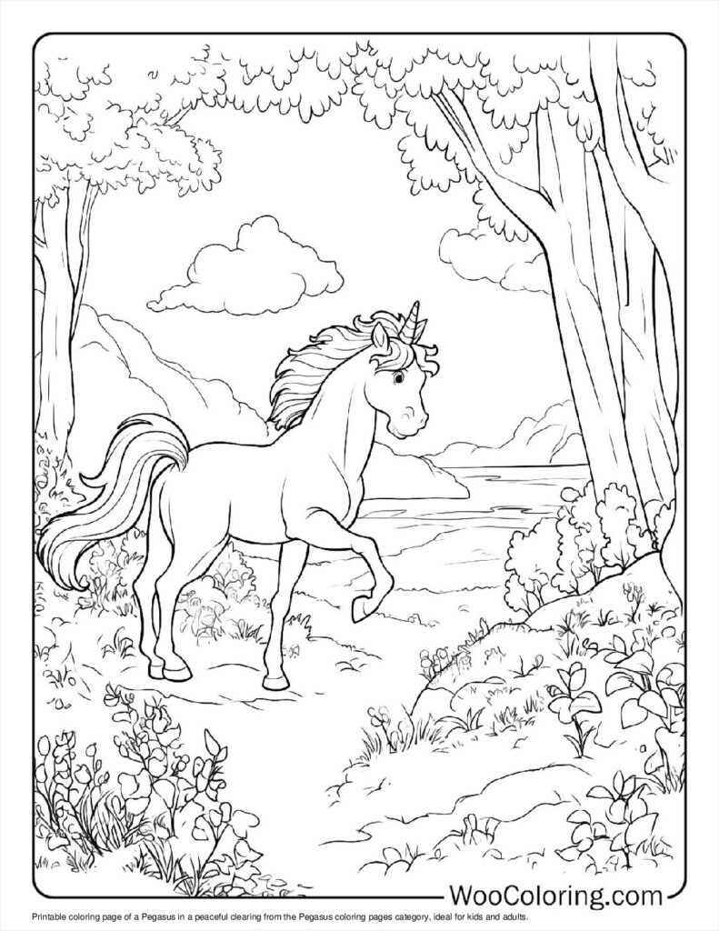 100  Pegasus coloring pages  Free PDF To Print  - 55