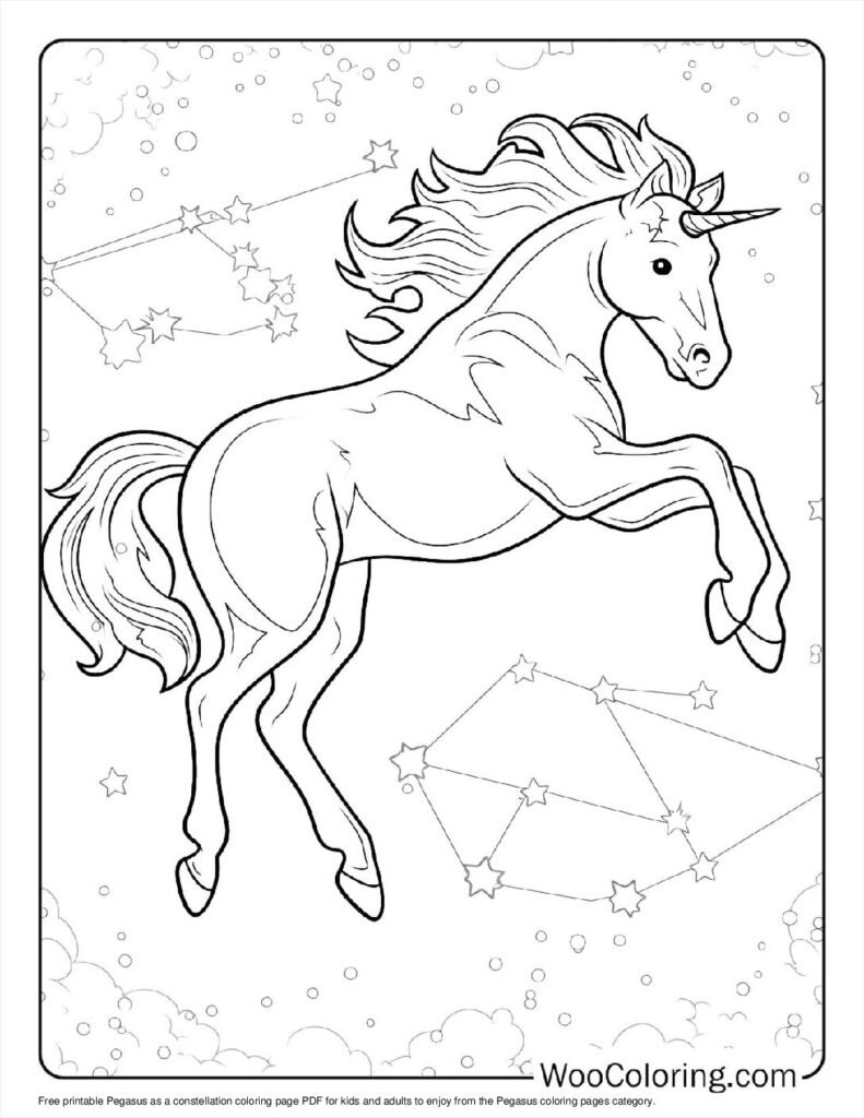 100  Pegasus coloring pages  Free PDF To Print  - 35