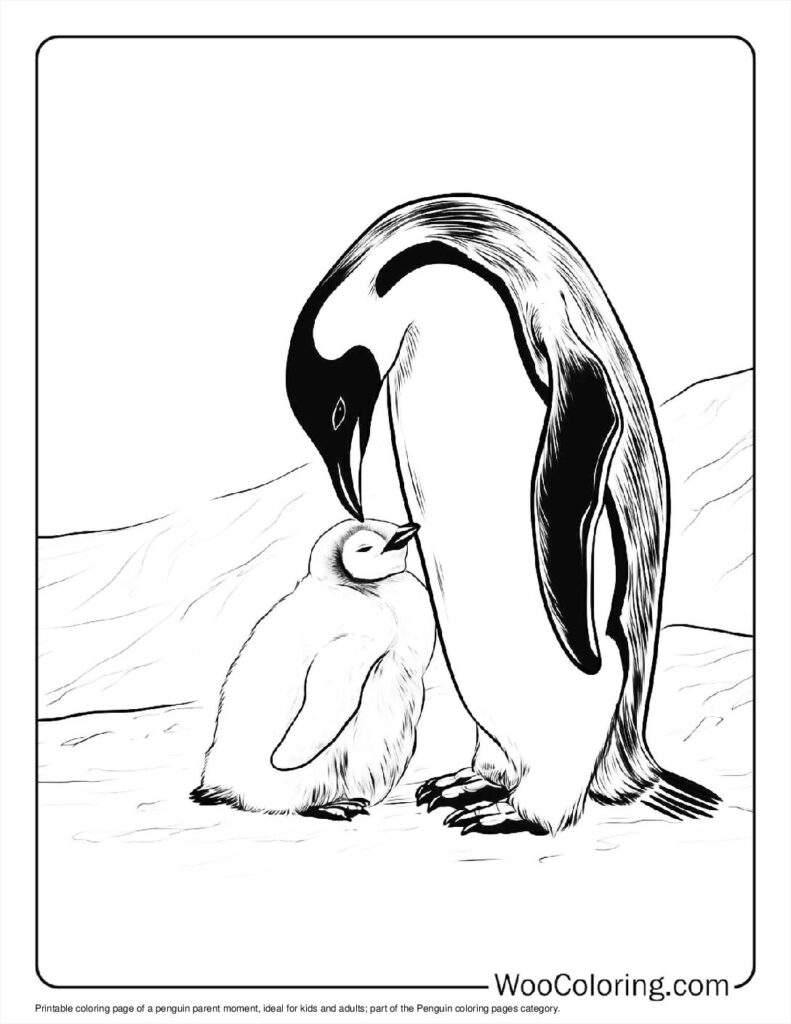 100  Penguin coloring pages  Free PDF To Print  - 21