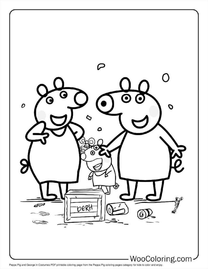 100  Peppa Pig coloring pages  Free PDF To Print  - 65