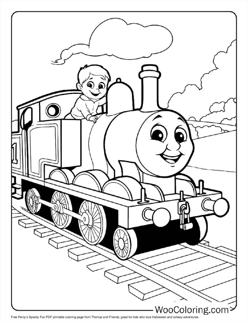 100  Thomas   Friends coloring pages  Free PDF To Print  - 96