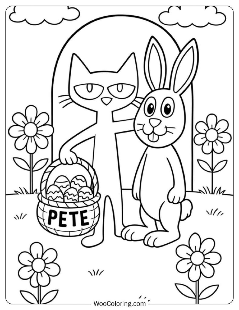 30 Pete The Cat Coloring Pages  Free PDF To Print  - 10