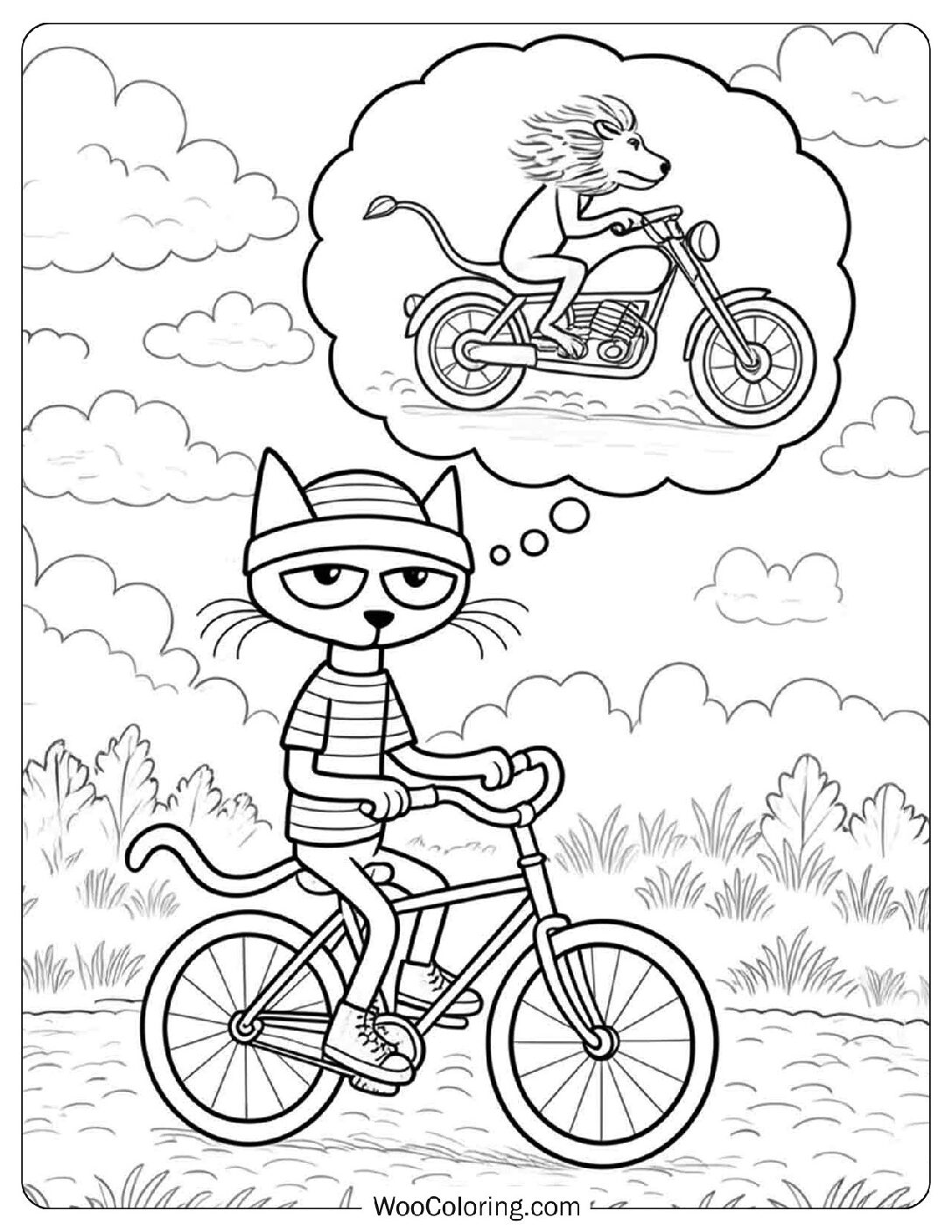 30 Pete The Cat Coloring Pages (Free PDF To Print) | Woo Coloring
