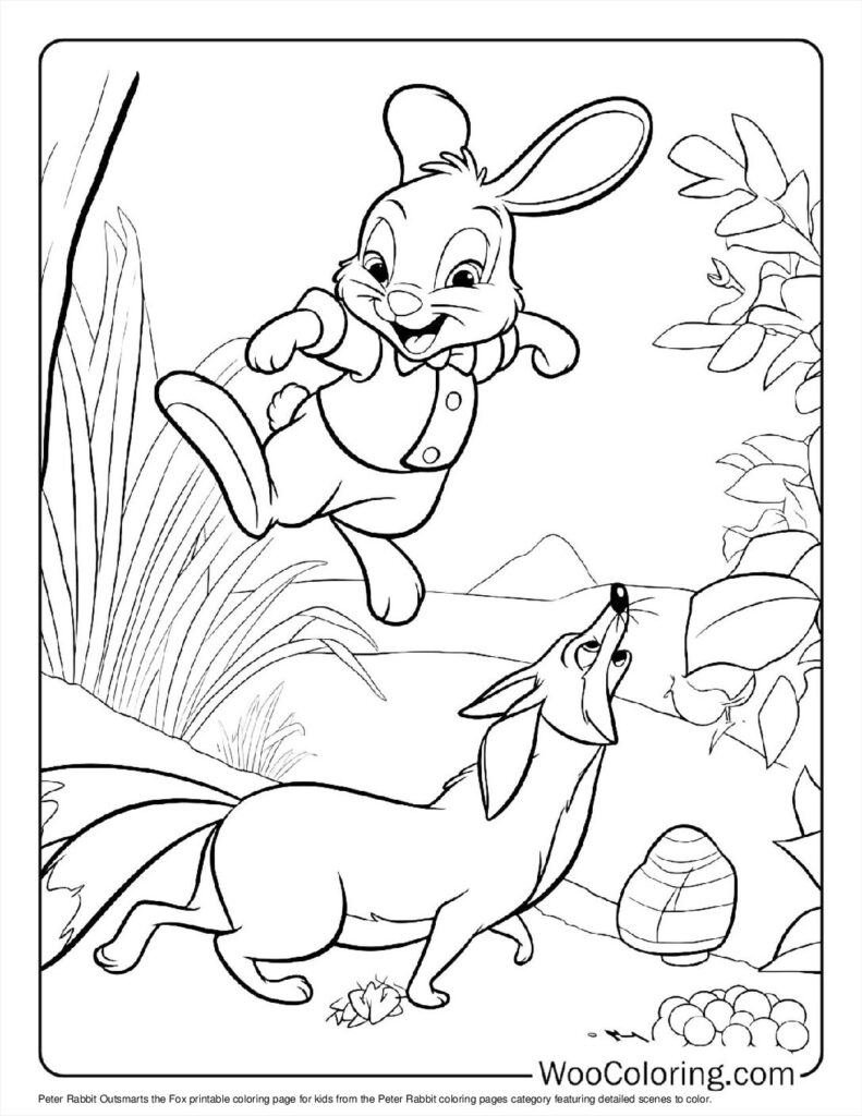 100  Peter Rabbit coloring pages  Free PDF To Print  - 84