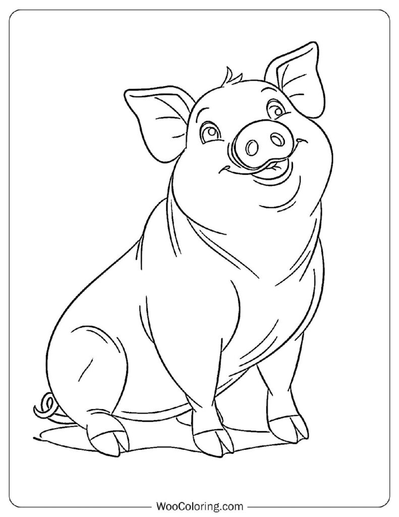 100  Pig coloring pages  Free PDF To Print  - 62