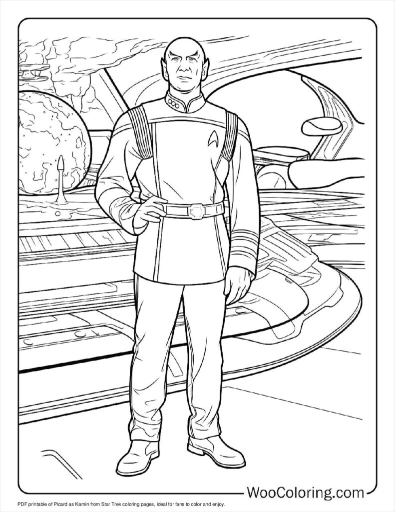 100  Star Trek coloring pages  Free PDF To Print  - 18