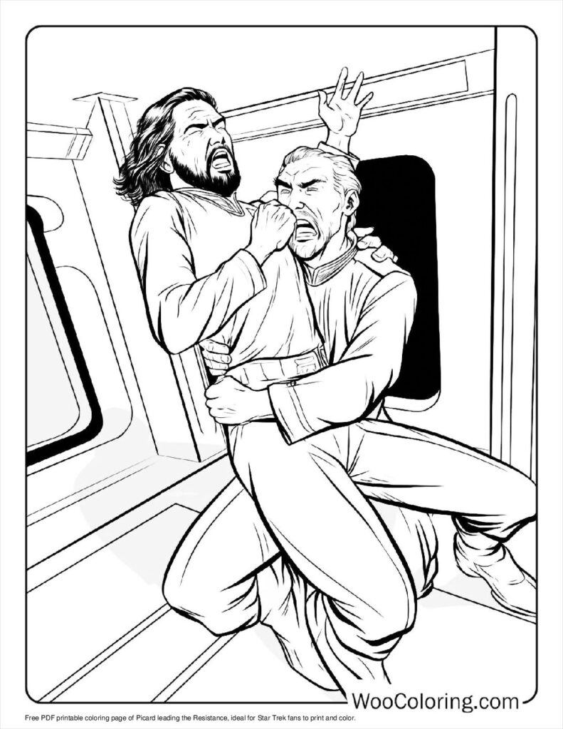 100  Star Trek coloring pages  Free PDF To Print  - 77