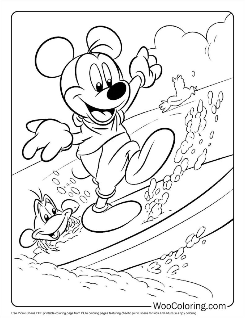100  Pluto coloring pages  Free PDF To Print  - 59