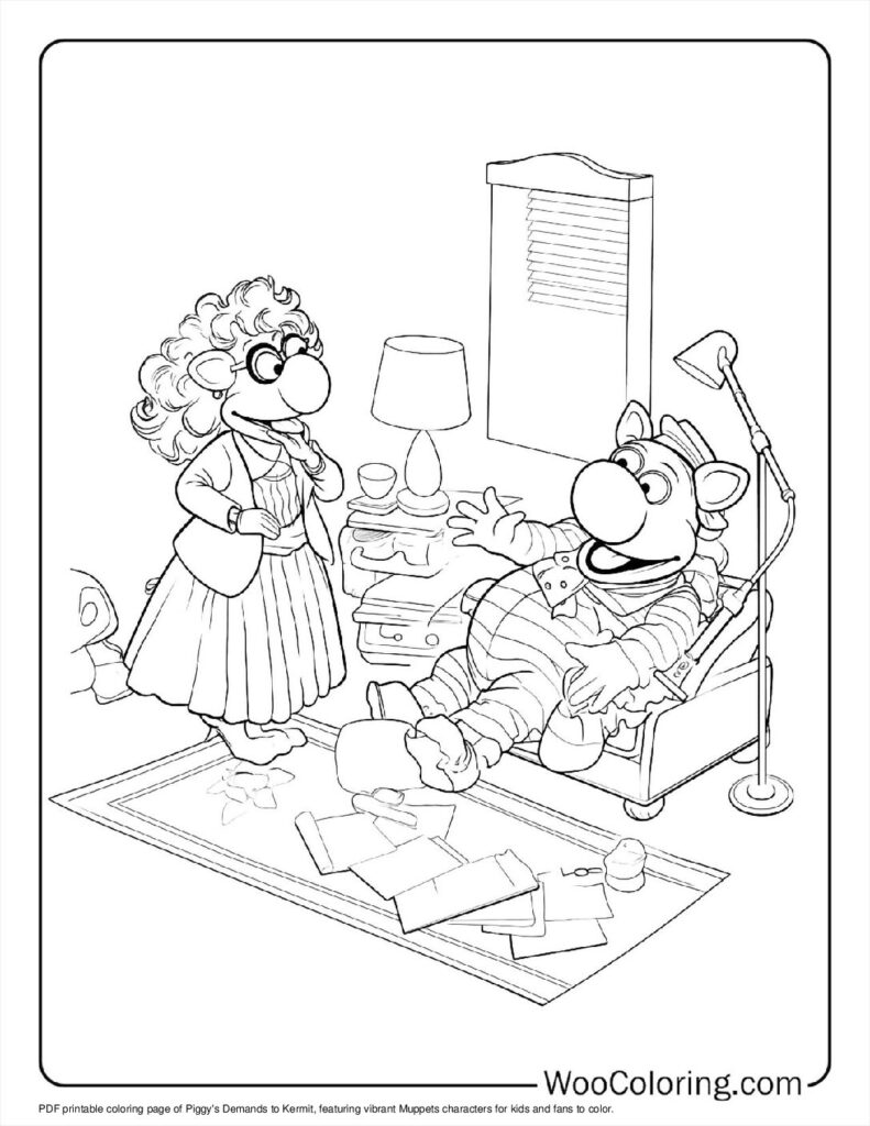 100  Muppets coloring pages  Free PDF To Print  - 20