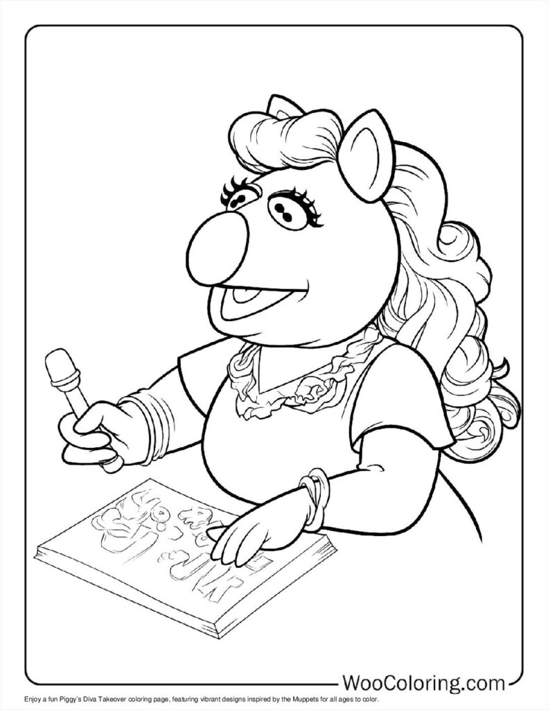 100  Muppets coloring pages  Free PDF To Print  - 9