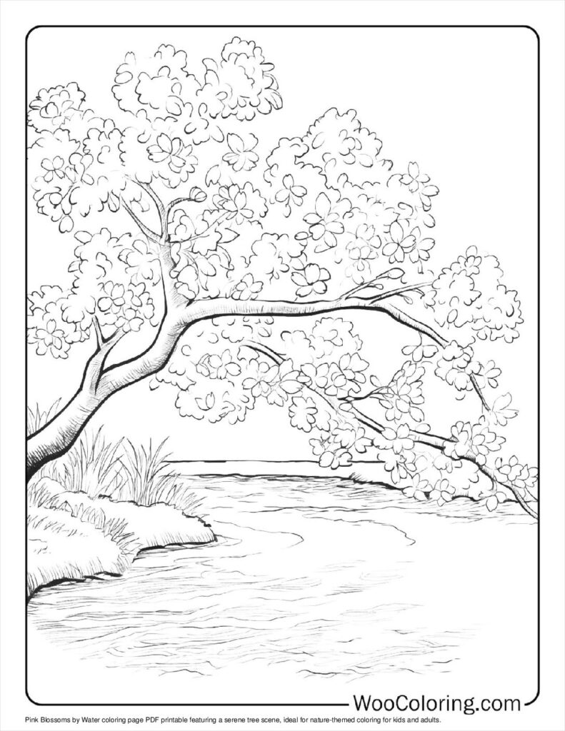 100  Tree coloring pages  Free PDF To Print  - 74